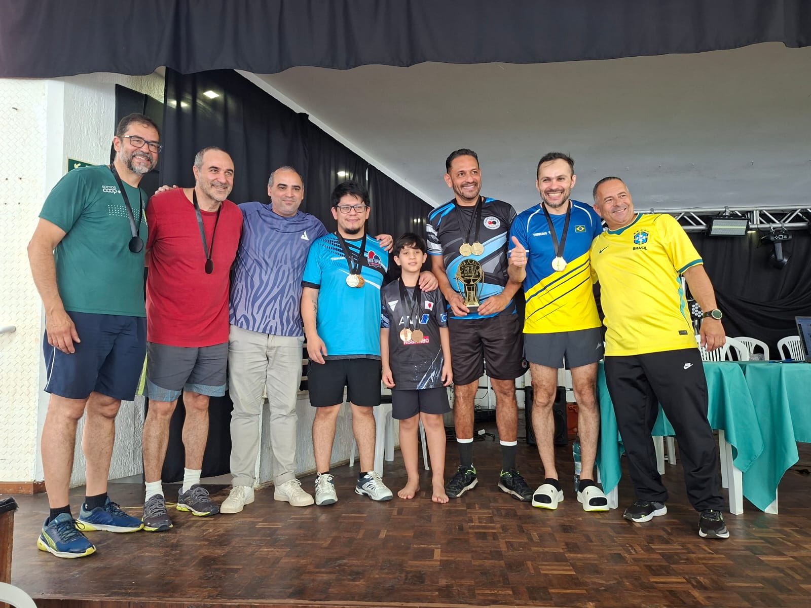 Maurílio é consagrado Rei da Mesa no Cascatinha Country Club